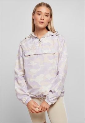 Ladies Camo Pull Over Jacket