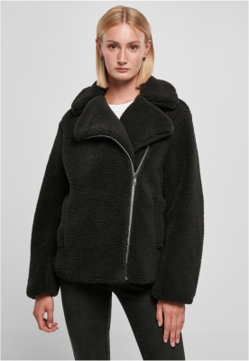 Ladies Sherpa Biker Jacket