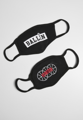 Ballin and My Game Face Mask 2-Pack