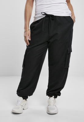 Ladies Viscose Twill Cargo Pants