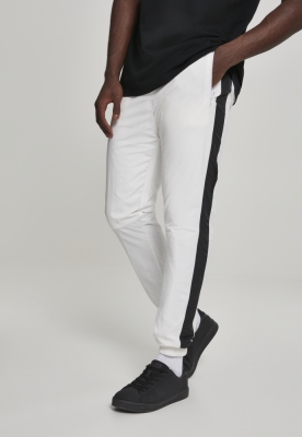 Side Striped Crinkle Track Pants
