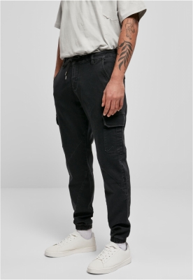 Knitted Cargo Jogging Pants