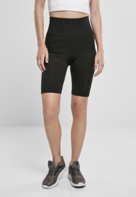 Ladies High Waist Branded Cycle Shorts