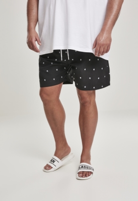 Embroidery Swim Shorts