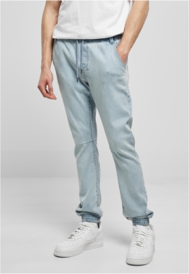 Knitted Denim Jogpants