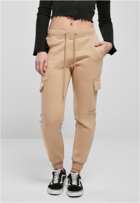 Ladies Cargo Sweat Pants