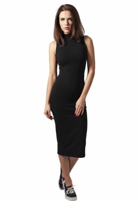 Ladies Stretch Jersey Turtleneck Dress