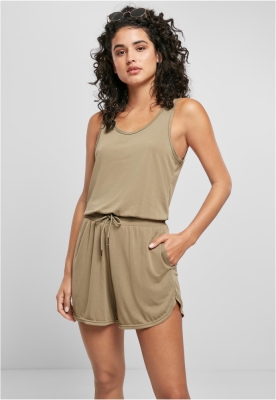 Ladies Short Sleeveless Modal Jumpsuit