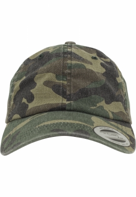 Low Profile Camo Washed Cap