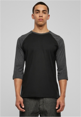 Contrast 34 Sleeve Raglan Tee