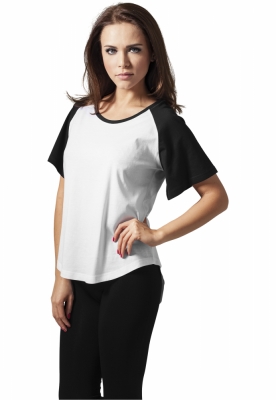 Ladies Raglan HiLo Tee