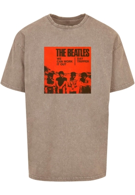 Beatles - Album Day Tripper Acid Washed Oversize Tee