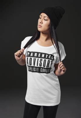 Ladies Parental Advisory Tee