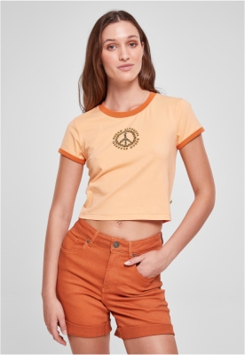 Ladies Stretch Jersey Cropped Tee