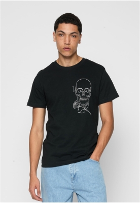Skull One Line Tee