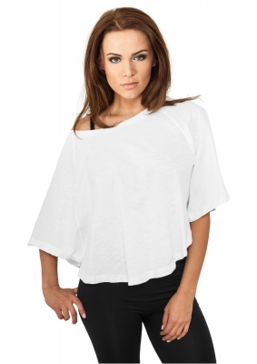 Ladies Bat Slub Tee