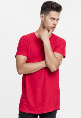 Long Shaped Slub Raglan Tee